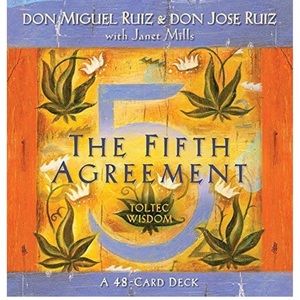 The Fifth Agreement: Toltec Wisdom 48-card Oracle deck